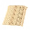 minkissy 100 Pièces Bâtons De Cire En Bois Spatule Pour Le Visage Raclette De Peinture Bâtons De Cire Pour LÉpilation De Cir