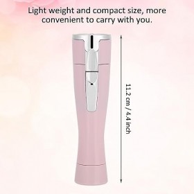 Épilateur Pour Femme, épilateur 2 En 1 Avec Tête Dépilateur Et Tête De Rasoir, épilateur Portable Indolore Pour Tondeuse Vis