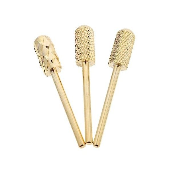 minkissy Lot de 3 forets à ongles en silicone pour vernis à ongles - Forets à ongles - Forets pour extensions dongles - Acce