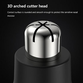 Tondeuse à Poils de Nez Rechargeable, épilation Efficace et Rapide, Outil de Toilettage Portable et Léger pour Hommes et Femm