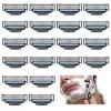 24 pcs Lames de rasoir pour hommes Mach3 Rasoir pour Homme Recharges de Lames de Rasoir Mach 3 Lames de Rasoir pour HommeUniv