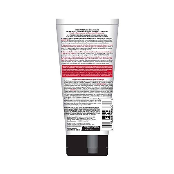 Magic Shave 170 g Extra Force Razorless Crème De Rasage