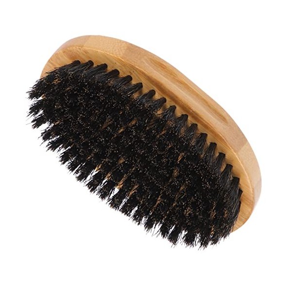 Beatifufu Brosse De Coiffure Barbe Pour Hommes Brosse À Vêtements En Poils De Cheval Peigne Coiffant Pour Hommes Brosse À Bar