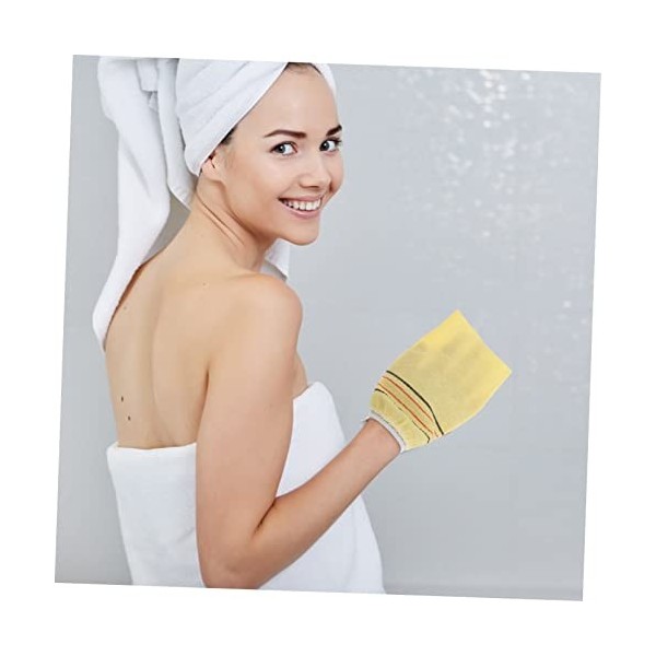 minkissy 20 Pièces Serviette De Bain Gants De Douche Exfoliants Gants De Bain Exfoliants Gant Exfoliant Éponges De Bain Pour 