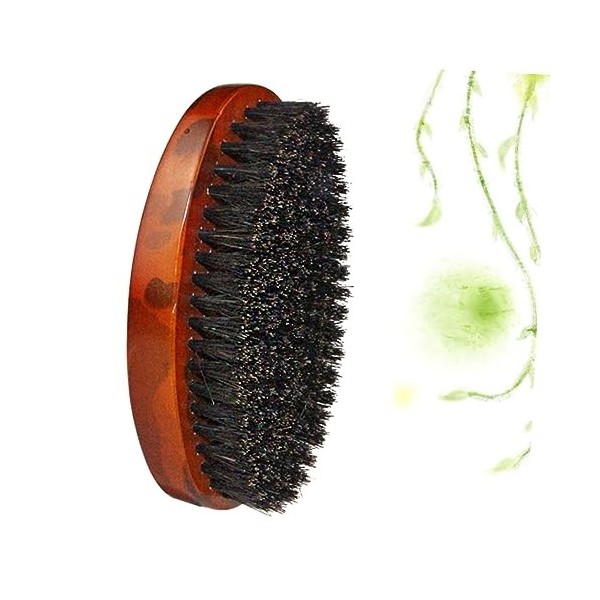 Beaupretty 1 PC Peigne À Barbe Blaireaux Brosse À Barbe Lisseur Moustache Brosse De Toilettage Fournitures De Soins De La Bar