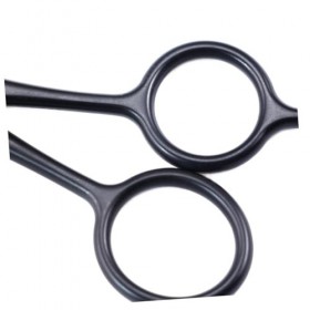 POPETPOP 1 PC Ciseaux Noirs Nez Cheveux Rasoir De Sourcils Vibrissa Ciseaux Nez Tondeuse Nez Cheveux Ciseaux