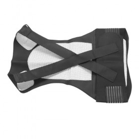 Gilet de Soutien de Taille Chauffant, Compression Chaude, Crochet et Boucle Réglables, Ceinture élastique, Chauffe-taille Mag