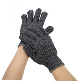 minkissy 3 Paires De Gants De Bain Luffa Gants De Gommage Gant Exfoliant Nettoyage En Profondeur Masseur En Polyester