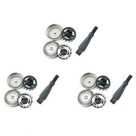Balawin 3Ensemble pour Tête de Rasoir Remplacer Lame de Rasoir S300 Tête de Coupe SH30-3 Lame Couteau Net S301 S331 S321 Acce