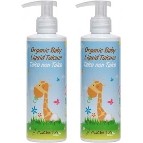 Organic Baby Liquid Talcum - AZETAbio - 200 ml