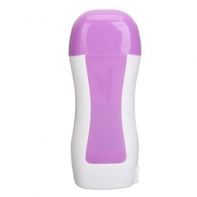 Le Chauffe-cire à Bille Ralentit la Croissance des Cheveux Portable 40W 100ML Chauffe-cire pour épilation Violet Clair Prise