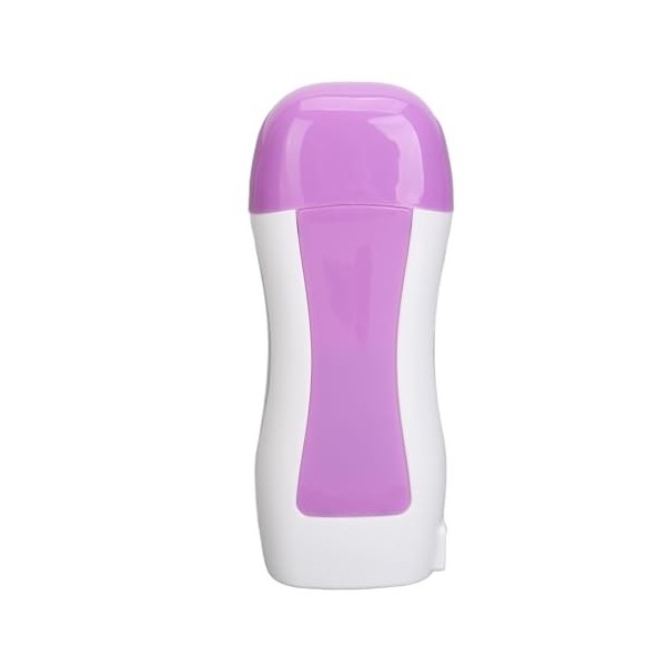 Le Chauffe-cire à Bille Ralentit la Croissance des Cheveux Portable 40W 100ML Chauffe-cire pour épilation Violet Clair Prise