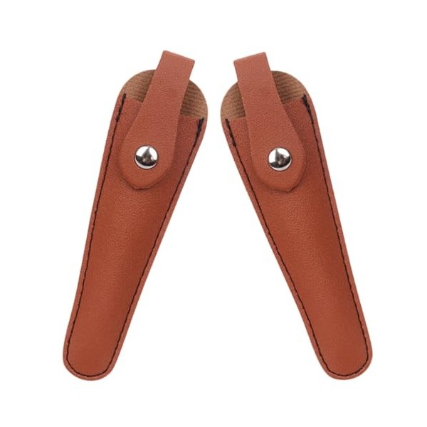 POPETPOP 6 Pcs Ciseaux De Coiffure Ensemble Barber Cisaillement Titulaires Cisaillement Étui Pour Styliste Ciseaux Gaine En C