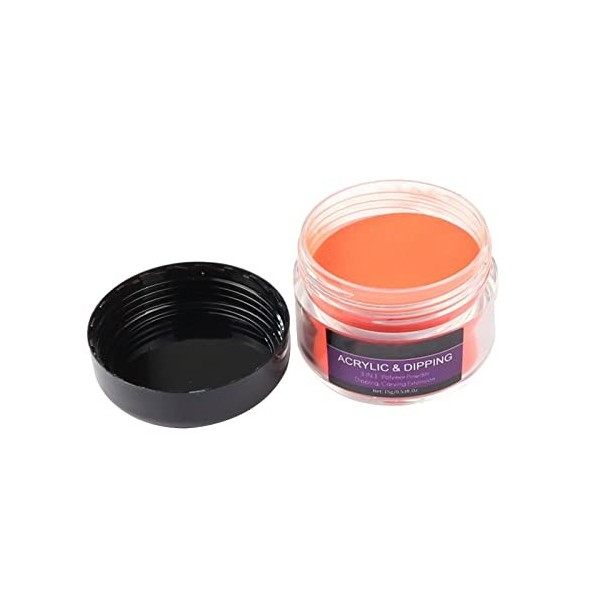 Ongles Gel Accessoires 1 bouteille de flamme rouge citrouille Positive Black Nail Sculpture Pollens DIY Nail Powder Perle Nac