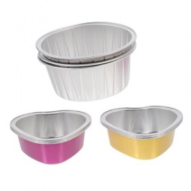 FRCOLOR Lot de 9 bols pour faire fondre la cire Outil Mini chauffage Mini bougies Pot de cire amovible Pot de cire pour chauf