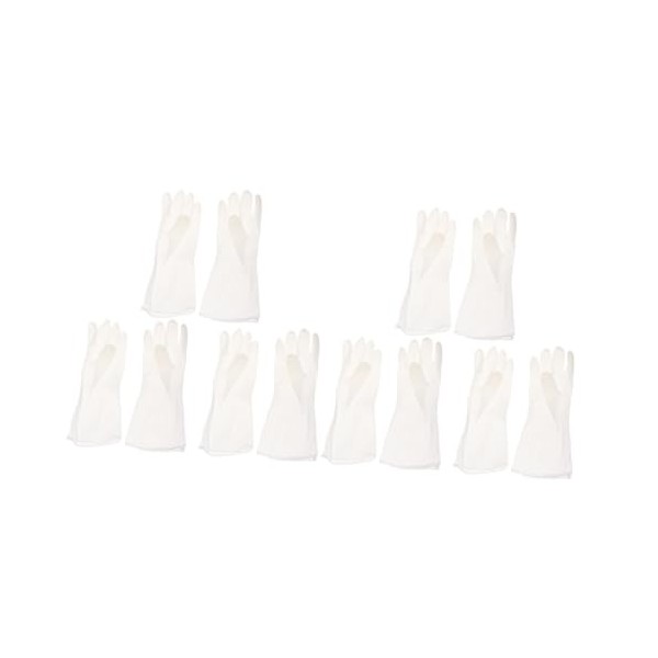 SOLUSTRE 3 Paires De Gants De Sécurité Pour La Préparation Des Aliments Gants De Nettoyage De La Vaisselle Gants De Lavage Im