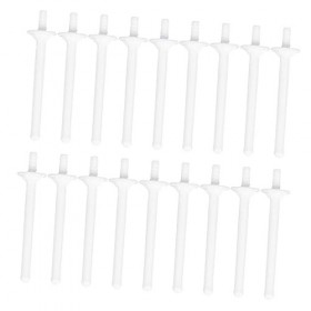 Beaupretty 50Pcs De Cire Pour Poils De Nez Bâtons De Cire Pour Poils Du Nez Bâtons De Cire À Sourcils Applicateur De Cire Pou