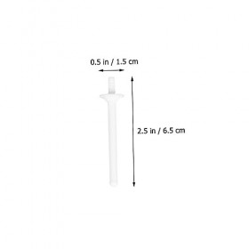 Beaupretty 50Pcs De Cire Pour Poils De Nez Bâtons De Cire Pour Poils Du Nez Bâtons De Cire À Sourcils Applicateur De Cire Pou