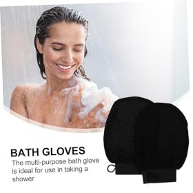 FRCOLOR 3 Pièces Gants Bain Outil Soin La Peau Outils Massage Du Corps Serviette Bain Gant Exfoliant Gants Toilette Douche Go