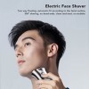 Rasoir électrique pour Hommes, RasoirFil étanche IPX7 avec écran Intelligent, Tondeuse à Poils de Nez à Chargement USB, Tonde