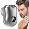 Rasoir électrique pour hommes,Mini rasoirs électriques | Rasoir rechargeable charge facile, cadeau danniversaire de mini ras