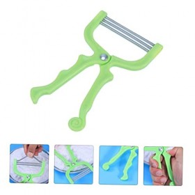 POPETPOP 2 Ensembles 2 Pièces Épilateur Pour Le Visage Épilateur Manuel Enfile-Poils Du Visage Outil De Démêlage Rasoir Pour 