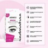 Andmetics Brow Wax Strips Women – Patented Eyebrow Cold , 20 Unité Lot De 1 