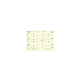 LIBELLUS Recharge Format Pocket Semaine sur 2 Pages Français Crême 2021