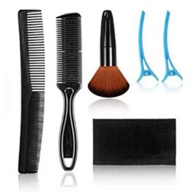 Kit de Ciseaux de Coupe de Cheveux, Ensemble de Ciseaux de Coiffure 10 Pièces, Kit de Ciseaux de Coupe de Cheveux Professionn