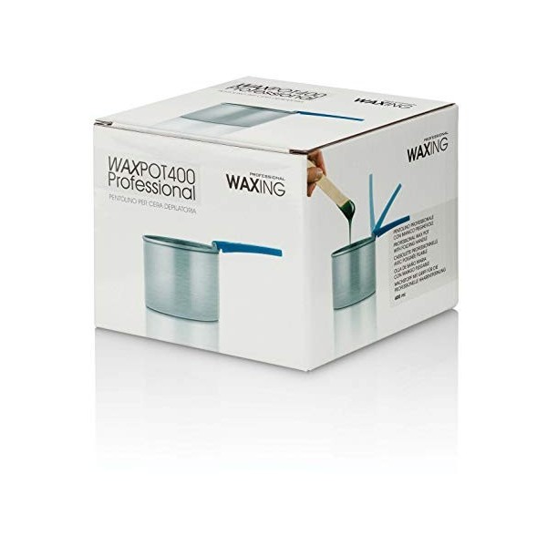Xanitalia Pro Pots à cire dépilatoire avec poignée pliante, 400 ml, capacité - 200 g, 1 unité, 1
