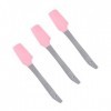 POPETPOP 3 Pièces Spatule À Cire En Silicone Spatule À Cire Réutilisable Bâtons DÉpilation Pour Applicateur De Cire Dure Spa