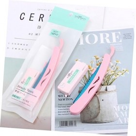 minkissy 3 Pièces Ensemble Rasoir Facial Femmes Sourcils Pour Femmes Sourcils Shapers Épilateur Du Visage Lames De Grattage D
