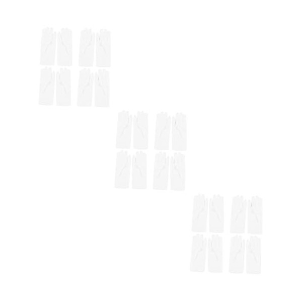 Mobestech 4 Paires De Gants De Nuit Gants Secs Craquelés Gants De Travail Chauds Gants Hydratants Pour Hommes Gants De Nuit E