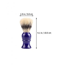 Lot de 4 brosses à raser avec Manche en Poils pour Homme