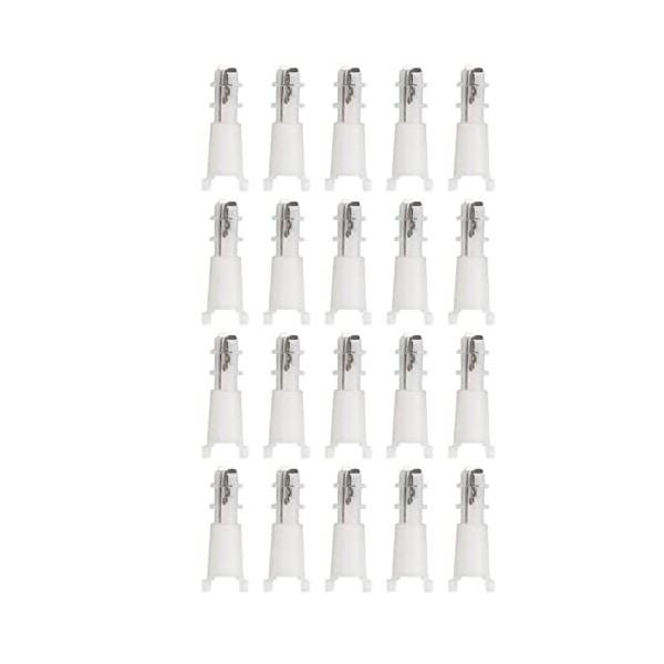 Tête de Rechange pour Tondeuse Nez, ANGGREK 20pcs Tête de Tondeuse Nez Tête de Rechange pour Coupe-Cheveux de Nez Petit Acces