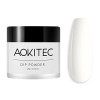 Aokitec Poudre à Ongles Classique Couleur Blanche, Poudre dOngles Professionnel Nail Art Décoration dOngles Débutant,Manucu