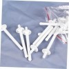 POPETPOP 50Pcs De Cire Pour Poils Du Nez Applicateurs De Cire Jetables Outil De Nettoyage Des Narines Applicateur De Cire Pou