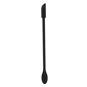 Mini Spatule en Silicone, Grattoir de Maquillage Monobloc à Double extrémité Couture à Petite Pointe pour Shampoing