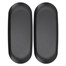 Lot de 2 Plateaux à Outils pour Bougies Parfumées, Briquet à Bougie Noir pour Plateaux de Service, Plat de Rangement pour Ser