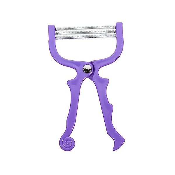 FOMIYES 2 Pièces Sans Outil De Barbe Manuel Outils Cheveux Couche De Ménage Fil Portable Durable Joues Enlever Les Blessures 