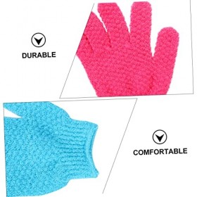 POPETPOP 8 Pièces Gants De Gommage De Bain Gant De Massage Du Gant De Bain Douche Gant De Bain Gants De Bain Exfoliants Gant 