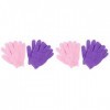 minkissy 8 Pièces Gants De Gommage De Bain Épurateurs De Bain Serviette Exfoliante Dissolvant De Peau Morte Gants DÉpurateur