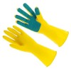 SOLUSTRE 1 Paire De Gants En Latex Gants De Cuisine Gants De Jardinage Gants De Ménage Gants Résistants À LHuile Gants De Ta