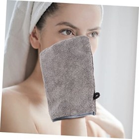 FOMIYES 6 Pièces Gants Démaquillants en Fibres Tampon en Tissu pour Le Visage Gants De Nettoyage du Visage Mitaines De Nettoy