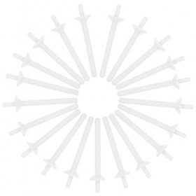 FRCOLOR 80 Pièces Pp DÉpilation Du Nez Ensemble Facial Kit De Cosmétologie Outils De Nettoyage De Cire En Plastique Spatules