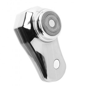 Tondeuse à Barbe électrique Starlight Silver, Mini Affichage Numérique Intelligent, Port de Type C, Lames Premium, Design Erg