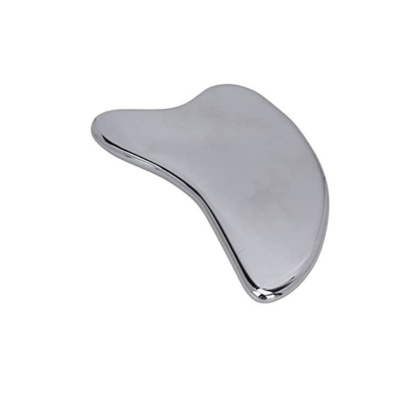 Terahertz Stone Gua Sha Outil de Grattage pour Drainage Lymphatique, Masseur Facial Portable avec Compresse Chaude et Froide,