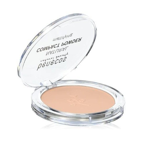 benecos - natural beauty Natural Cosmetics - Poudre Compacte - Pressée - Mat - Vegan - Porcelaine