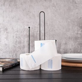 Papier Foulard de Coiffure, 5 Rouleaux de Bandes de Cou Blanches, Papier Foulard de Barbier Jetable, Outil de Coiffure, Protè