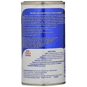 SOFT SHEEN Carson Magic Regular Strength Shaving Powder BLUE 5oz/142g by MAGIC